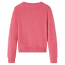 Sweater til børn str. 140 strikket pink
