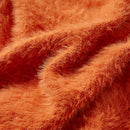 Striktrøje til børn str. 92 orange