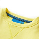 Sweatshirt til børn str. 104 lysegul