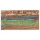 barbord 110x55x107 cm massivt genbrugstræ og jern