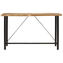barbord 180x70x107 cm massivt mangotræ og jern