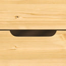 daybed med to skuffer IRUN 90x200 cm massivt fyrretræ