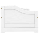 daybed med tre skuffer IRUN hvid 90x200 cm massivt fyrretræ