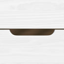 daybed med tre skuffer IRUN hvid 90x200 cm massivt fyrretræ