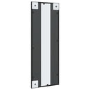 vægspejl 30x80 cm rektangulært jern sort