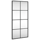 vægspejl 40x80 cm rektangulært jern sort