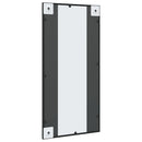 vægspejl 40x80 cm rektangulært jern sort