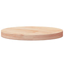 bordplade Ø30x3 cm rund massivt fyrretræ
