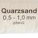 filtersand 25 kg 0,5-1,0 mm