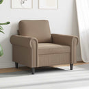 lænestol 60 cm kunstlæder Cappuccino