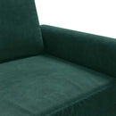 lænestol 60 cm velour lysegrøn