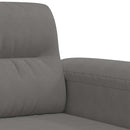 lænestol 60 cm mikrofiberstof mørkegrå