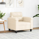 sofastol 60 cm mikrofiberstof beige