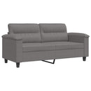 2-personers sofa 140 cm stof mikrofiberstof