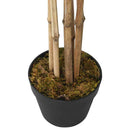 kunstigt bambustræ 828 blade 150 cm grøn
