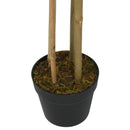 kunstigt bambustræ 380 blade 80 cm grøn