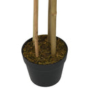 kunstigt bambustræ 760 blade 120 cm grøn