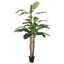 kunstigt banantræ 19 blade 180 cm grøn
