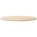 bordplade Ø80x3 cm rundt massivt fyrretræ