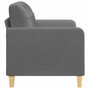 2-personers sofa 120 cm stof mørkegrå