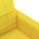 2-personers sofa 120 cm stof lysegul