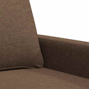 lænestol 60 cm stof brun