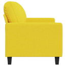2-personers sofa 120 cm stof lysegul