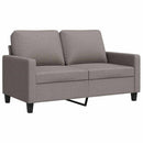 2-personers sofa 120 cm stof gråbrun