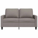 2-personers sofa 120 cm stof gråbrun
