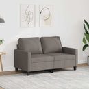 2-personers sofa 120 cm stof gråbrun