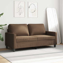 2-personers sofa 140 cm stof brun