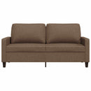 2-personers sofa 140 cm stof brun