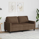 2-personers sofa 140 cm stof brun