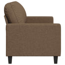 3-personers sofa 180 cm stof brun