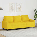 3-personers sofa 180 cm stof lysegul