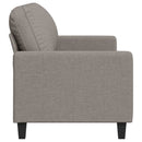 3-personers sofa 180 cm stof gråbrun