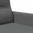 2-personers sofa 120 cm stof mørkegrå