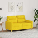 2-personers sofa 120 cm stof lysegul