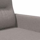 2-personers sofa 120 cm stof gråbrun