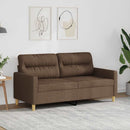 2-personers sofa 140 cm stof brun