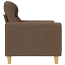 3-personers sofa 180 cm stof brun