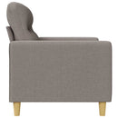 3-personers sofa 180 cm stof gråbrun