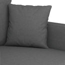 2-personers sofa 120 cm stof mørkegrå