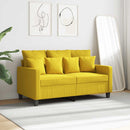2-personers sofa 120 cm stof lysegul