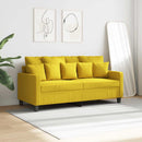 2-personers sofa 140 cm stof lysegul