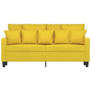 2-personers sofa 140 cm stof lysegul