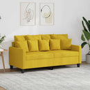2-personers sofa 140 cm stof lysegul