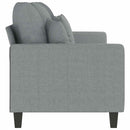3-personers sofa 180 cm stof lysegrå