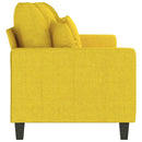 3-personers sofa 180 cm stof lysegul