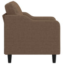 lænestol 60 cm stof brun